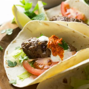 Lamb Kafta Wraps